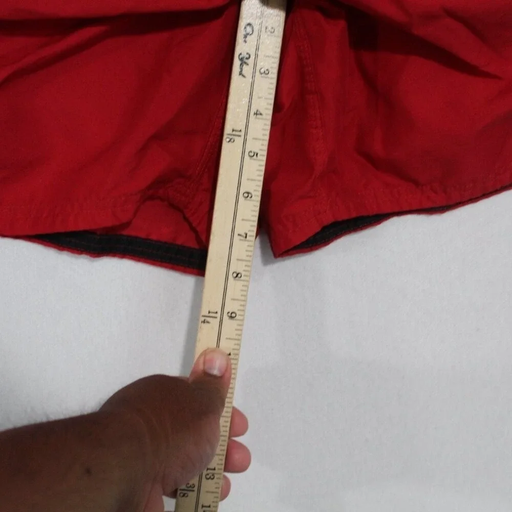 Nike Men Red Board Shorts Swim Outdoor Swoosh Size XL